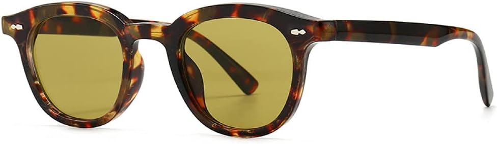 

MUTYNE Модные винтажные квадратные солнцезащитные очки для женщин, роскошные дизайнерские маленькие солнцезащитные очки для мужчин, линзы с леопардовым принтом, очки UV400, Leopard Yellow