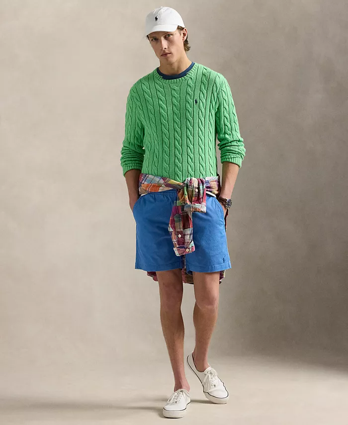 

Мужские классические шорты Prepster 6" с эластичной тканью Polo Ralph Lauren, синий