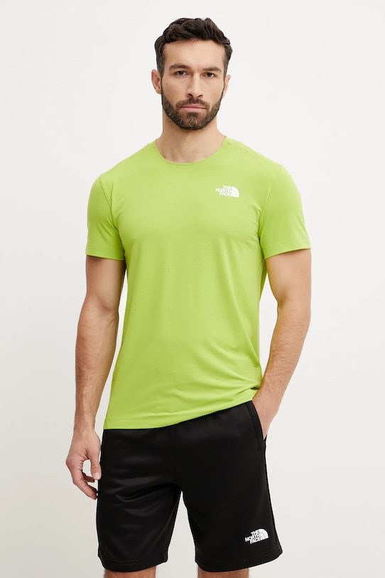 

Футболка спортивная Lightning Alpine The North Face, зеленый