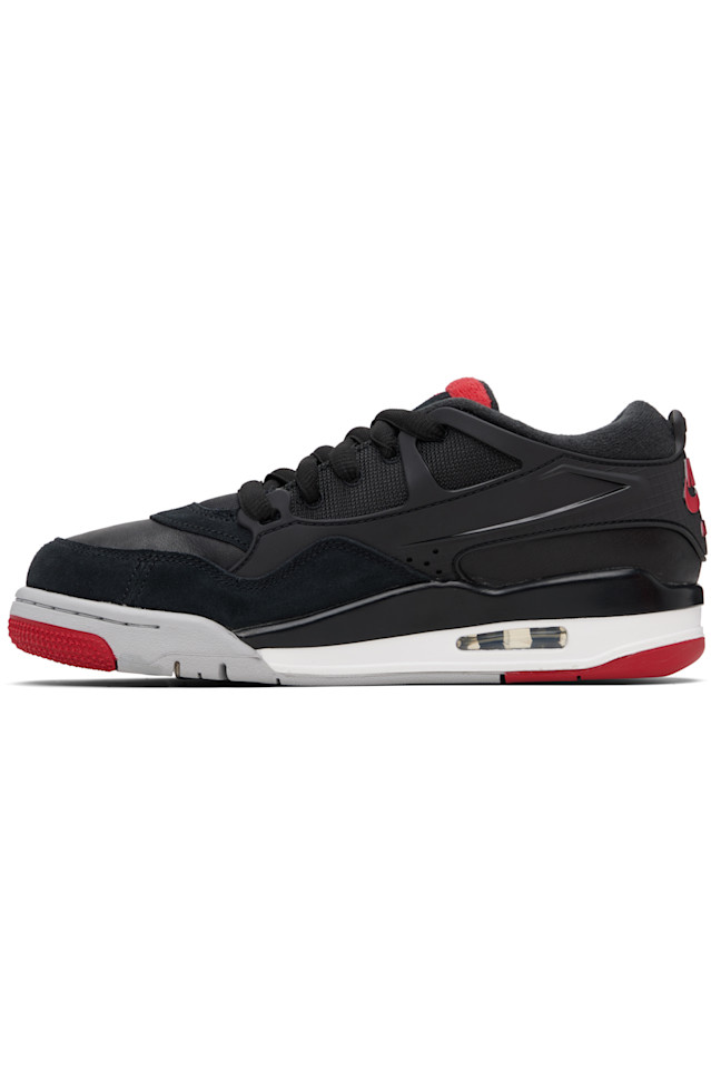 Nike Jordan Черно-Красные кроссовки Air Jordan 4 RM — фото 3