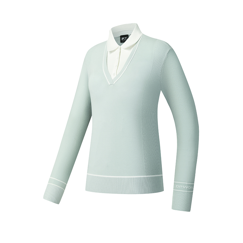 

Golf Series вязаный топ женский FILA, синий