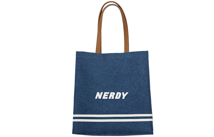 

Nerdy Хлопковая сумка через плечо унисекс синяя, Sky Blue