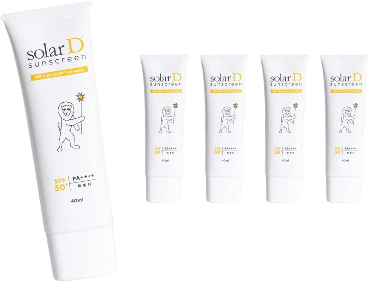 Солнцезащитный крем Solar D SPF 50+ PA++++, 40 мл, для детей и взрослых Solard