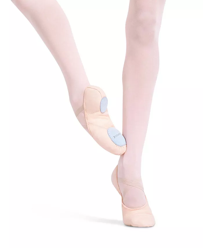 

Балетки Juliet Wide из хлопка для девочек Capezio, розовый