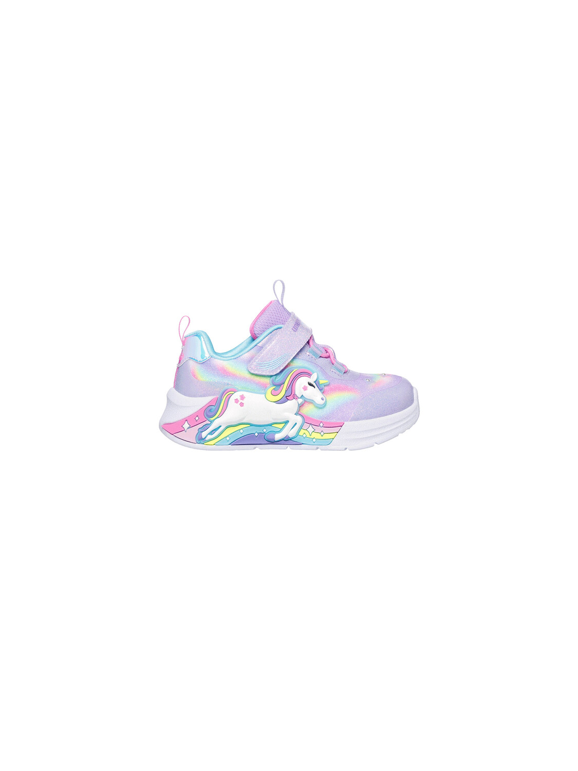 

Кроссовки s-lights unicorn chaser Skechers, розовый