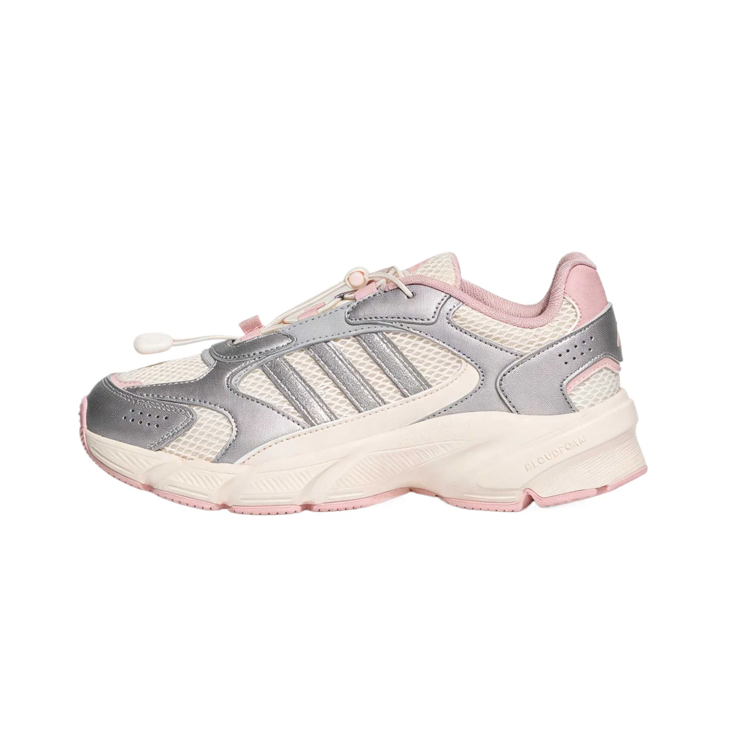 Кроссовки детские CRAZYCHAOS 2000 Low top Casual Shoes Kids' Adidas, Metallic Silver/Jade White/Light Pink