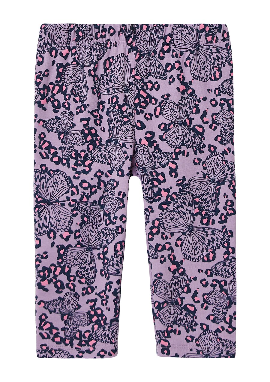 

Узкие леггинсы s.Oliver, баклажановый/лавандовый