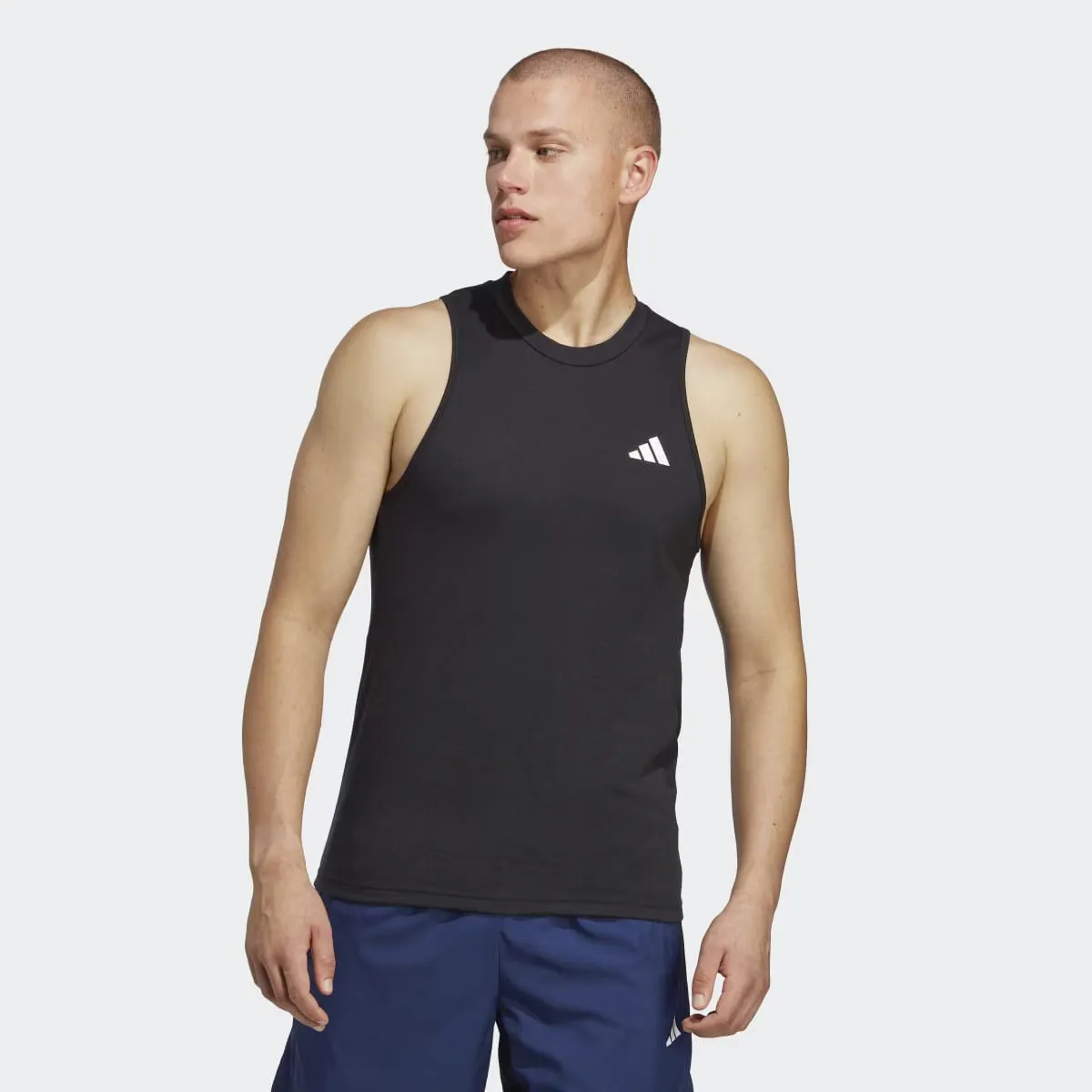

Мужская футболка Adidas Train Essentials Feelready Training, черный/белый