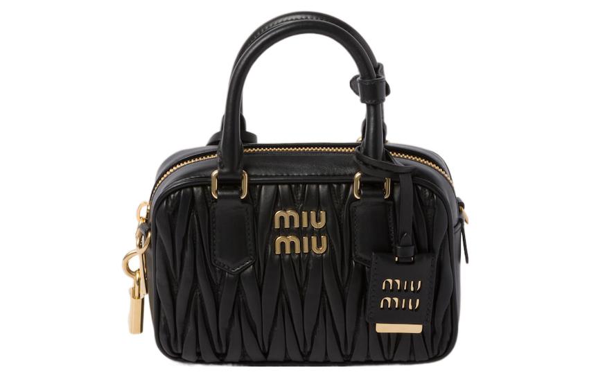 

MIU MIU Сумка через плечо из мягкой овечьей кожи