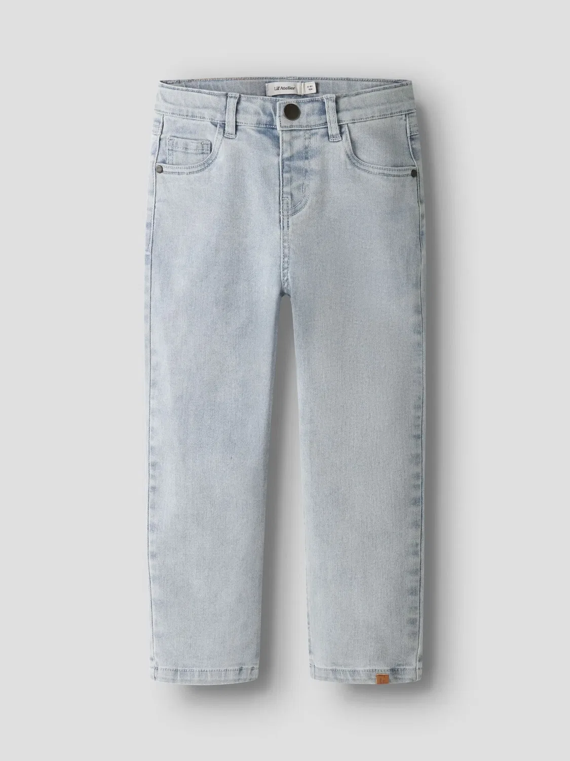 Джинсы Loose Fit, Name it, light blue denim — фото 3