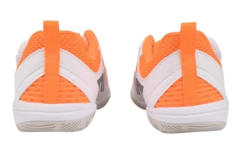 Li-Ning YOUNG детские кроссовки для тренировок с противоскользящей подошвой, амортизацией, износостойкие, дышащие, с поддержкой, низкие YOUNG, Standard White/Neon Flame Red — фото 4