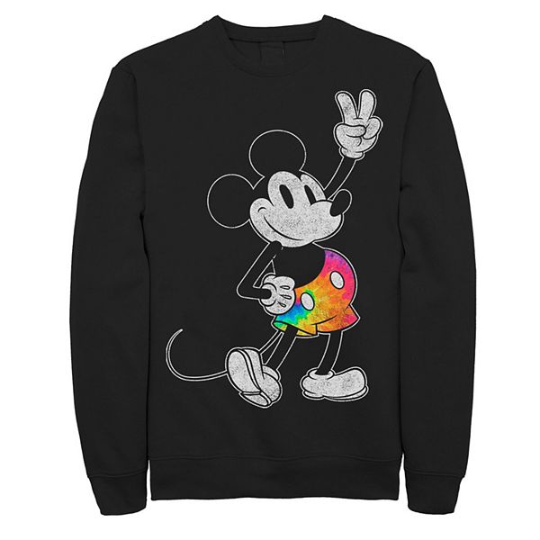 

Брюки fleece с портретом Mickey Mouse в технике тай-дай Disney