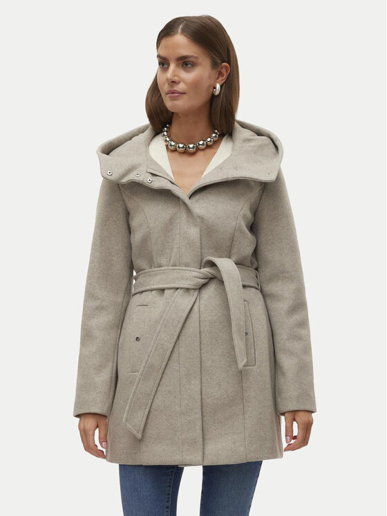 

Переходное пальто стандартного кроя Vero Moda, бежевый