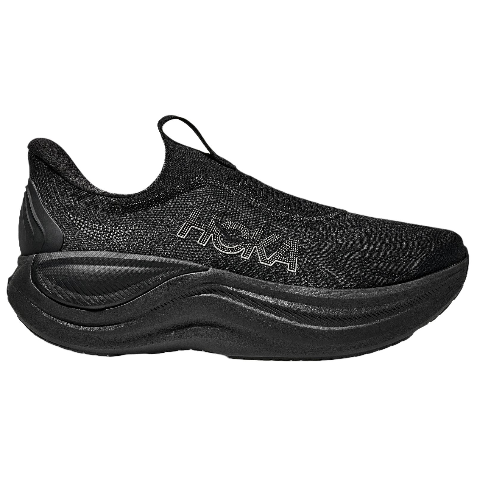 HOKA ONE ONE Нескользящие устойчивые к истиранию низкие повседневные кроссовки мужские black — фото 3