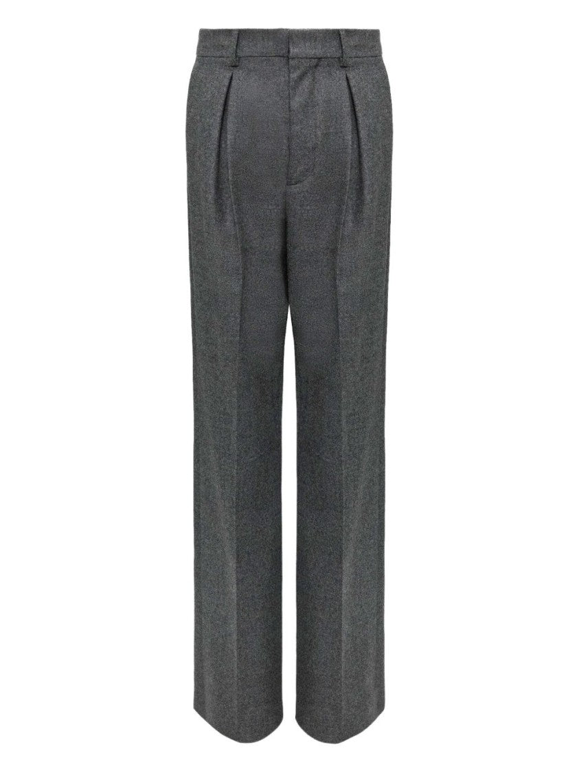 

Серые классические брюки средней посадки Mm6 By Maison Margiela, серый