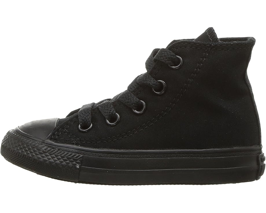 Кроссовки Converse Kids Chuck Taylor All Star Core Hi, цвет Black/Monochrome — фото 4