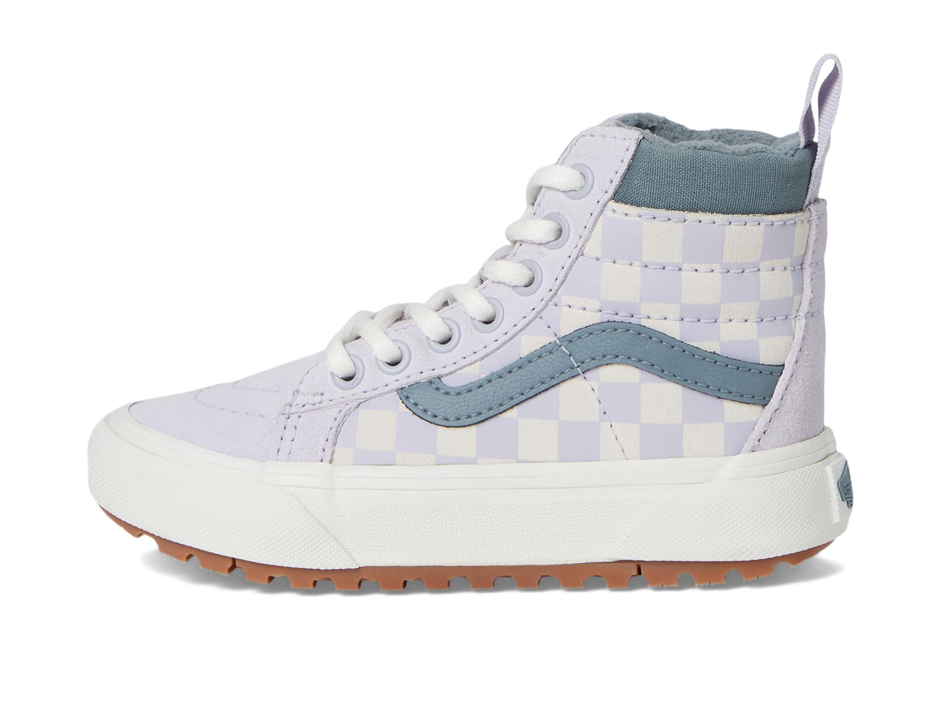 Кроссовки Vans Kids Kids Mte Sk8-Hi, цвет Tonal Check Lilac Mist — фото 4