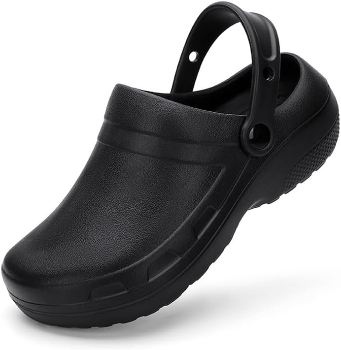 

Мужские сабо Удобные мюли Сандалии Взрослые обувь для сада Летние водные пляжные тапочки Повседневные тапки Легкие Дышащие С поддержкой и амортизацией Generic, черный