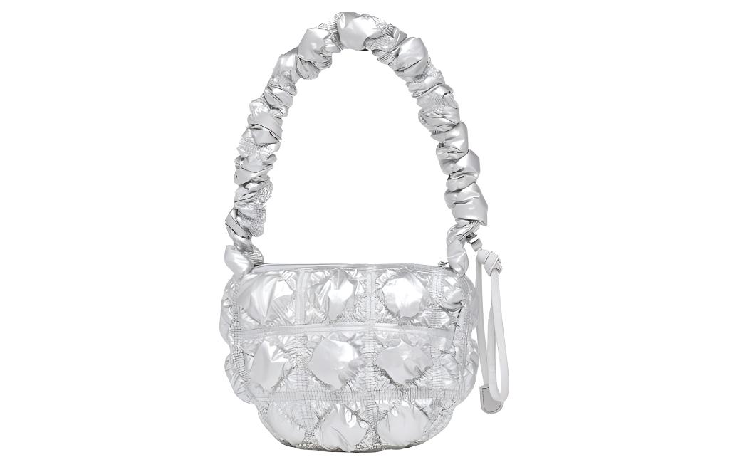 

CARLYN Нейлоновая облачная сумка через плечо, Silver