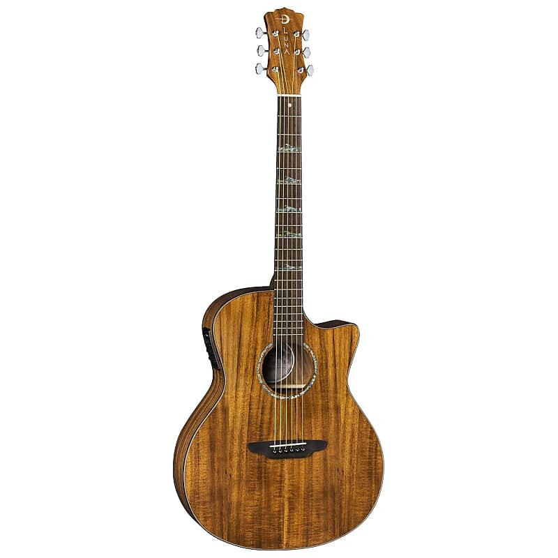 

Акустическая гитара Luna High Tide KOA Grand Concert CAW A/E Cutaway Acoustic Electric HT KOA GCE