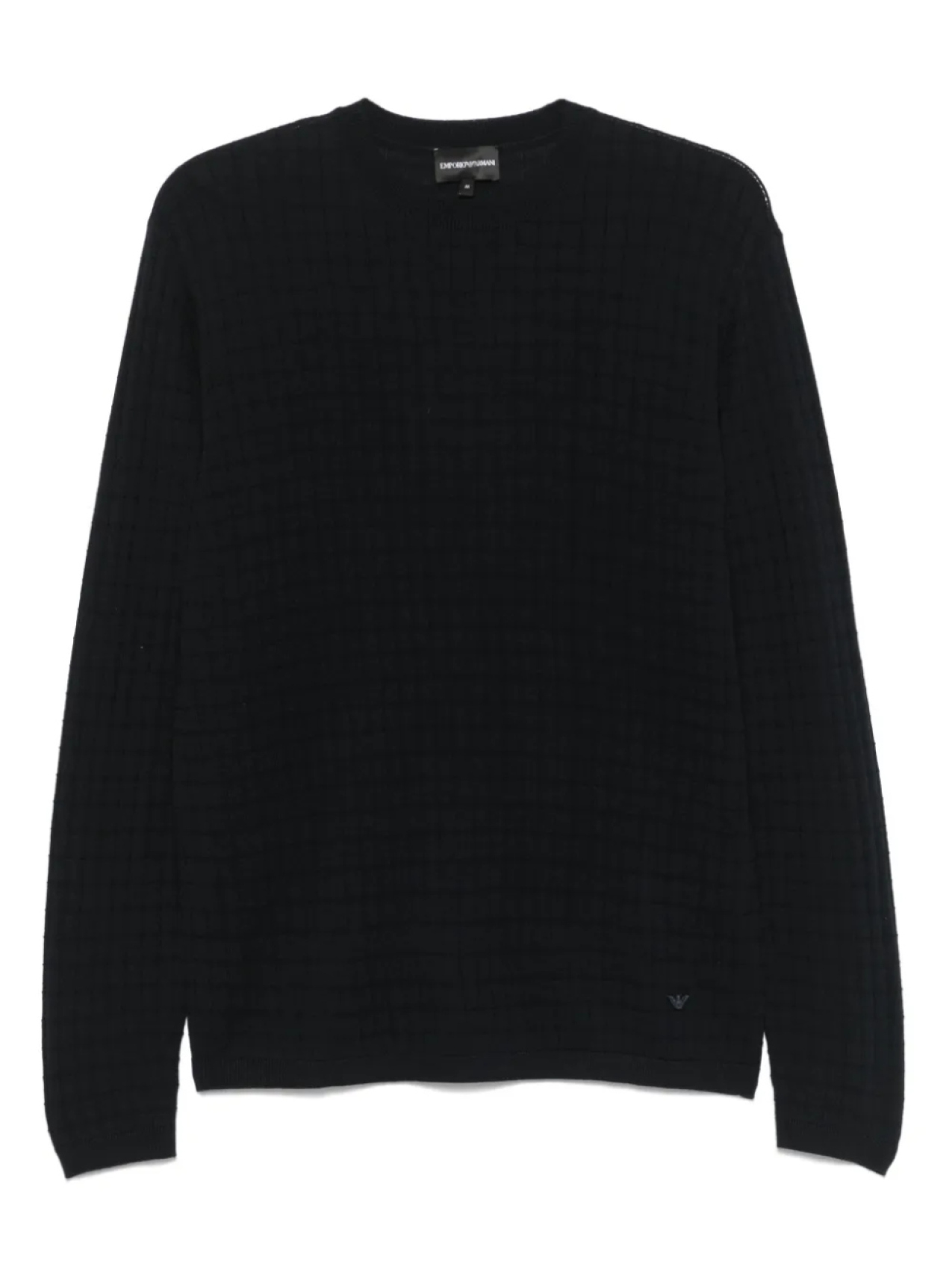 

Шерстяной свитер Emporio Armani, синий