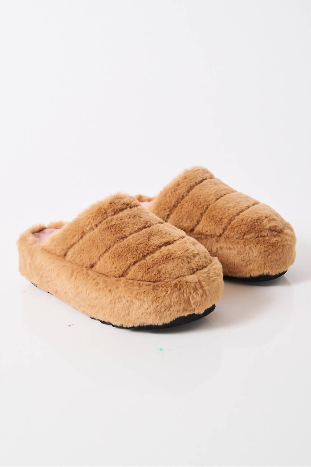 Плюшевые тапочки It's A Vibe Platform Free People, Teddy