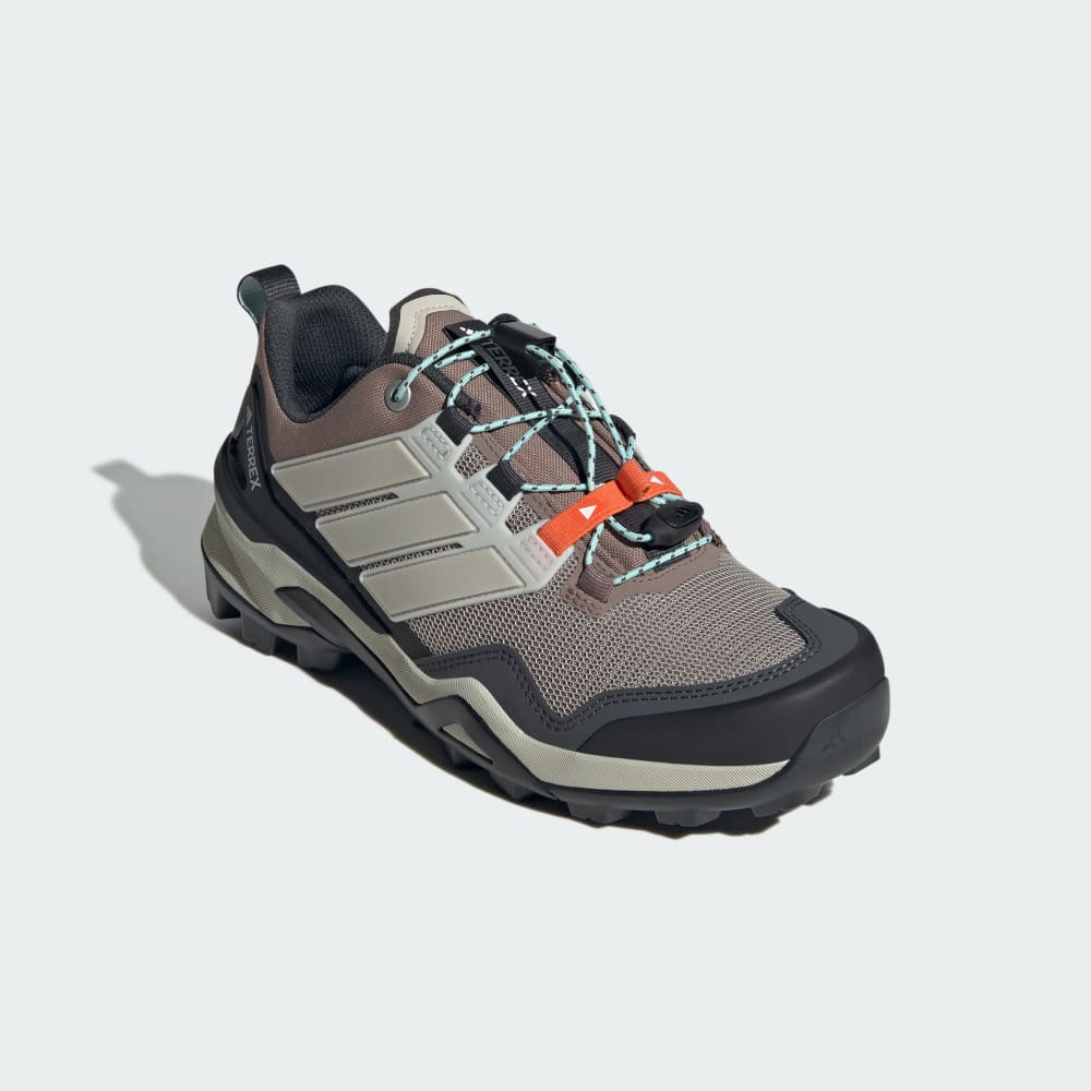 Кроссовки Adidas Terrex Skychaser Hiking Shoes, цвет Trace Brown/Beige/Semi Flash Aqua — фото 4
