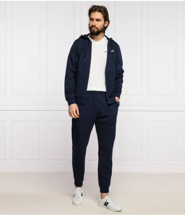 Толстовка regular fit Lacoste, темно-синий — фото 2
