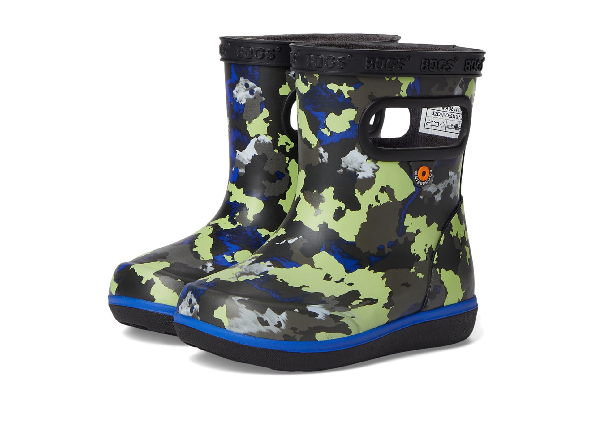 

Ботинки Bogs Kids Skipper II Camo Texture, черный мульти