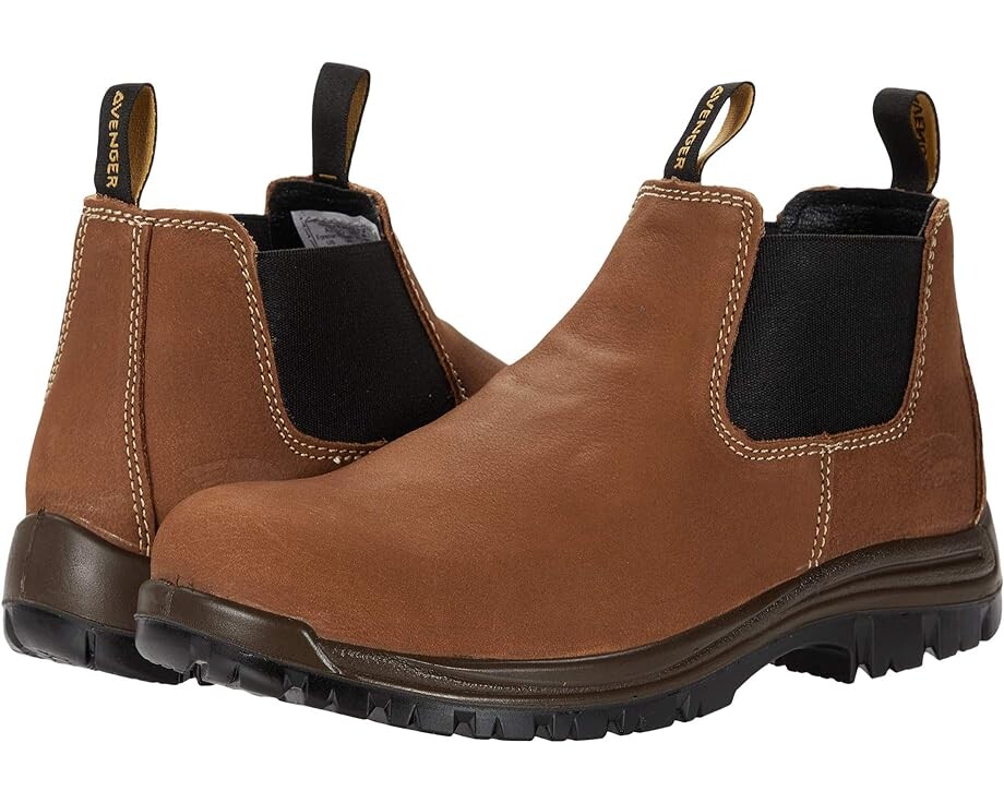 

Ботинки Avenger Work Boots Foreman Chelsea CT, коричневый