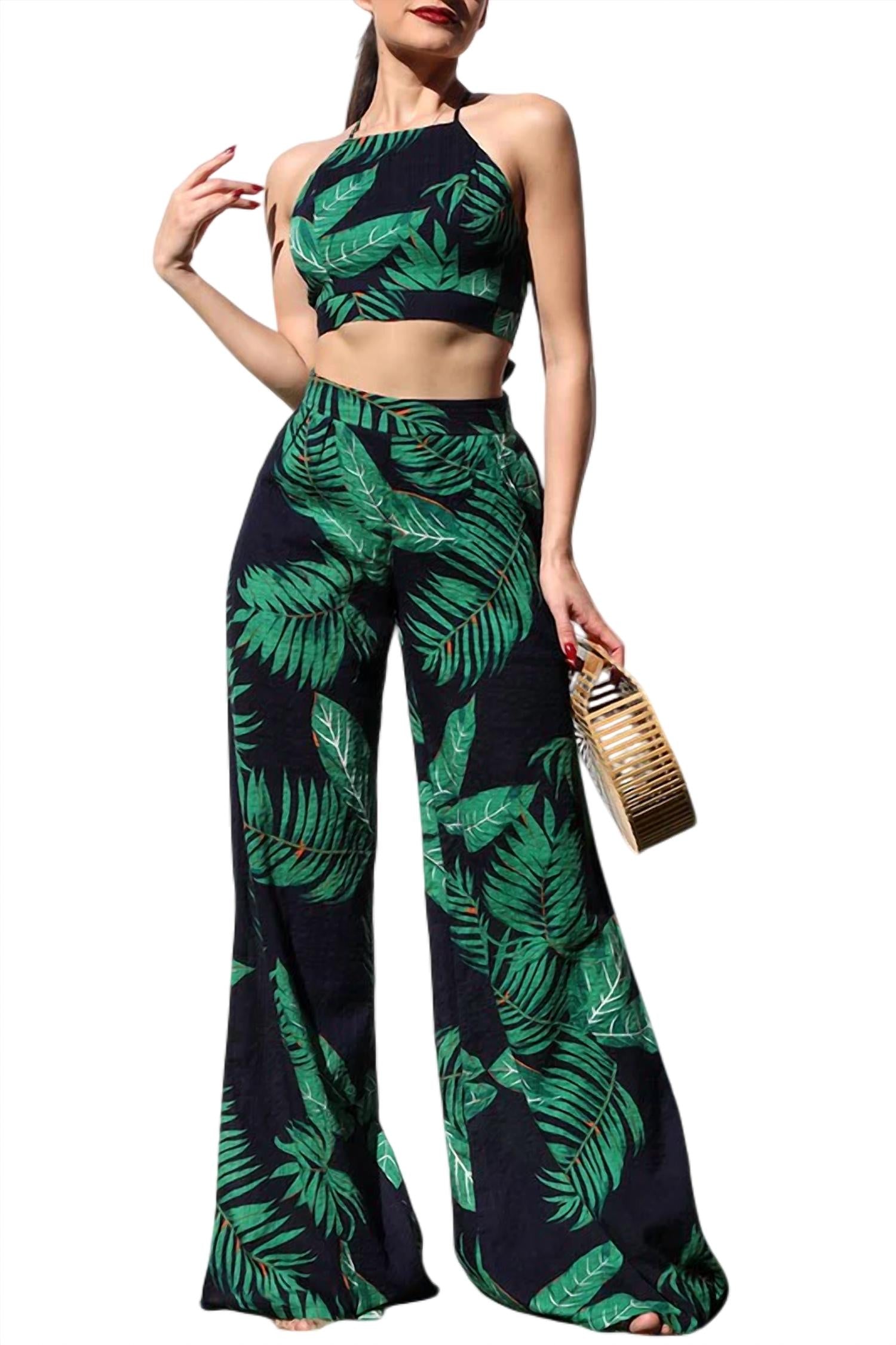 

Комплект брюк Vacation Ready в зеленом цвете Dress Day