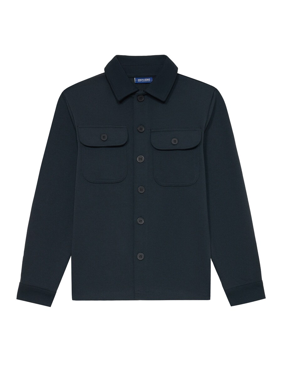 

Рубашка на пуговицах классического кроя Only & Sons Junior OSJNEW KODYL, темно-синий
