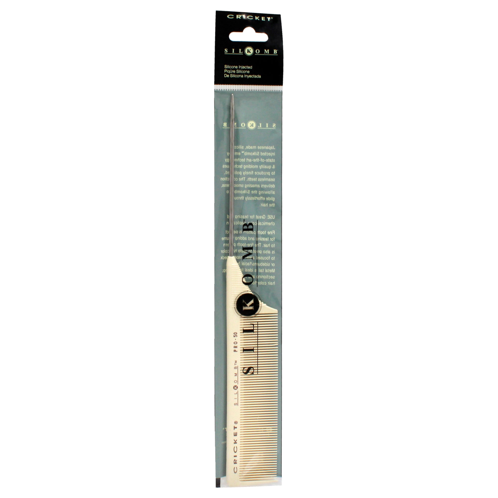 

Расческа Silkomb Pro-50 от Cricket (унисекс) - 1 шт, прозрачный