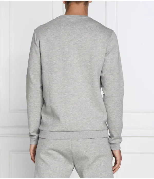 Культовая толстовка Salbo regular fit Boss Green, серый — фото 4