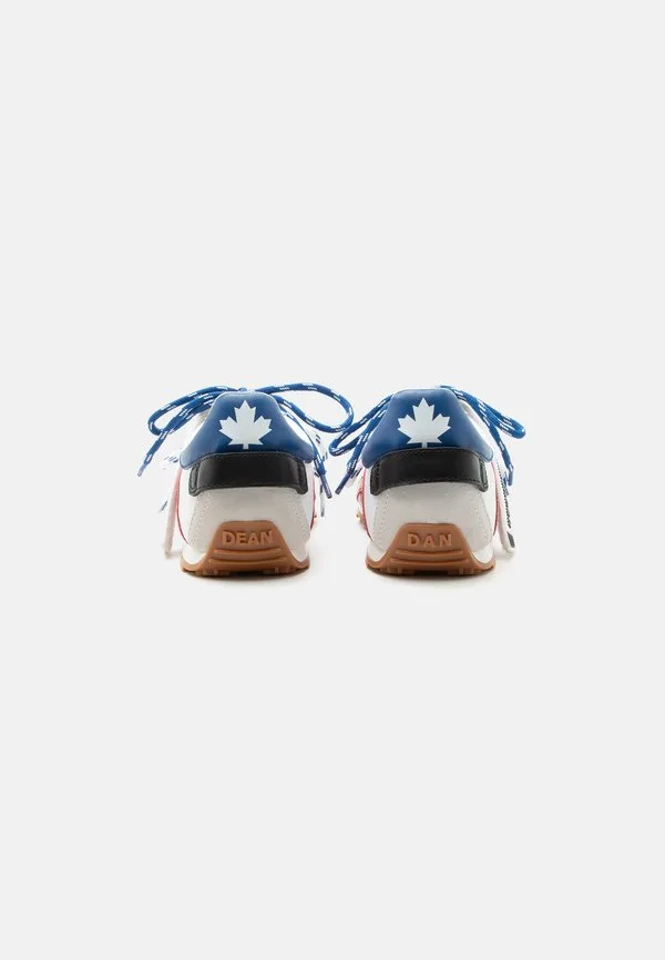 Тренеры Dsquared2, Bianco/Rosso/Blu — фото 3