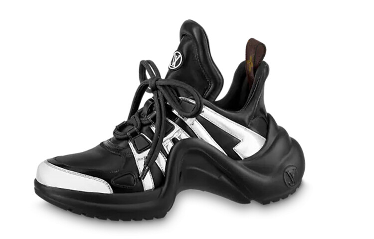 

Кроссовки Louis Vuitton Archlight 1.0 Low-top, черный/белый