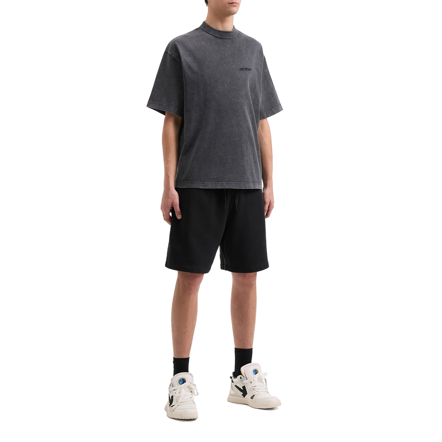 OFF-WHITE Футболка OFF WHITE Unisex Crew Neck Moderate Heavyweight — фото 4