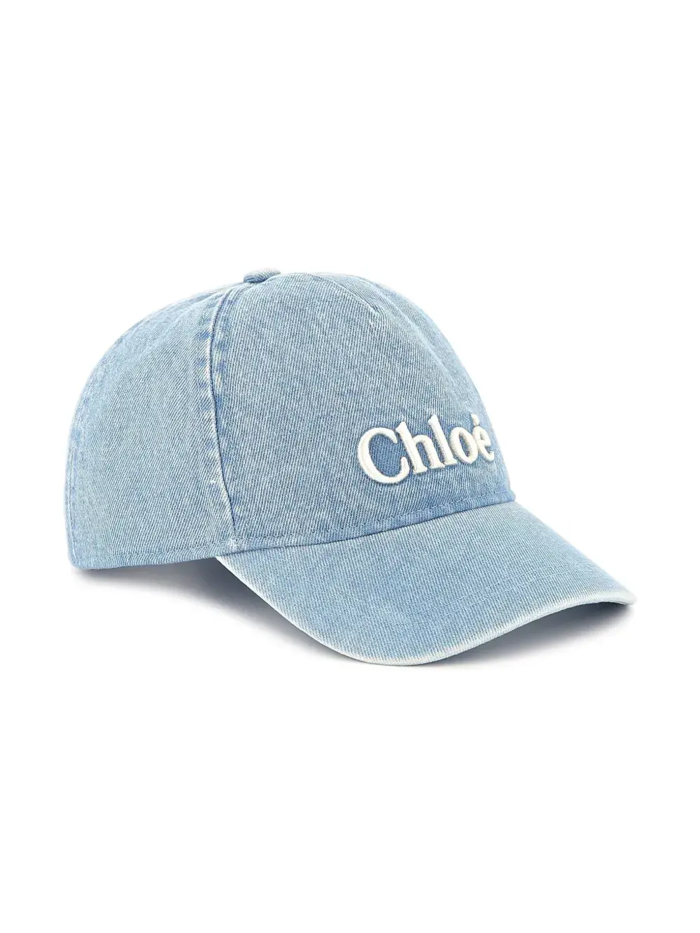 

Кепка с вышитым логотипом Chloé Kids, синий