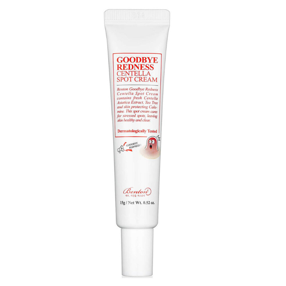 

Benton, Goodbye Redness Centella Cica Spot Cream, Крем от несовершенств, 15г