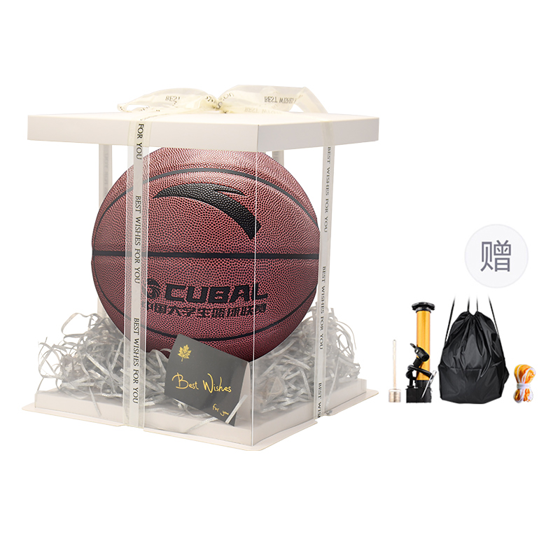 

ANTA Баскетбольный мяч cubal pu red brown size 7 для уличных тренировок и соревнований unisex