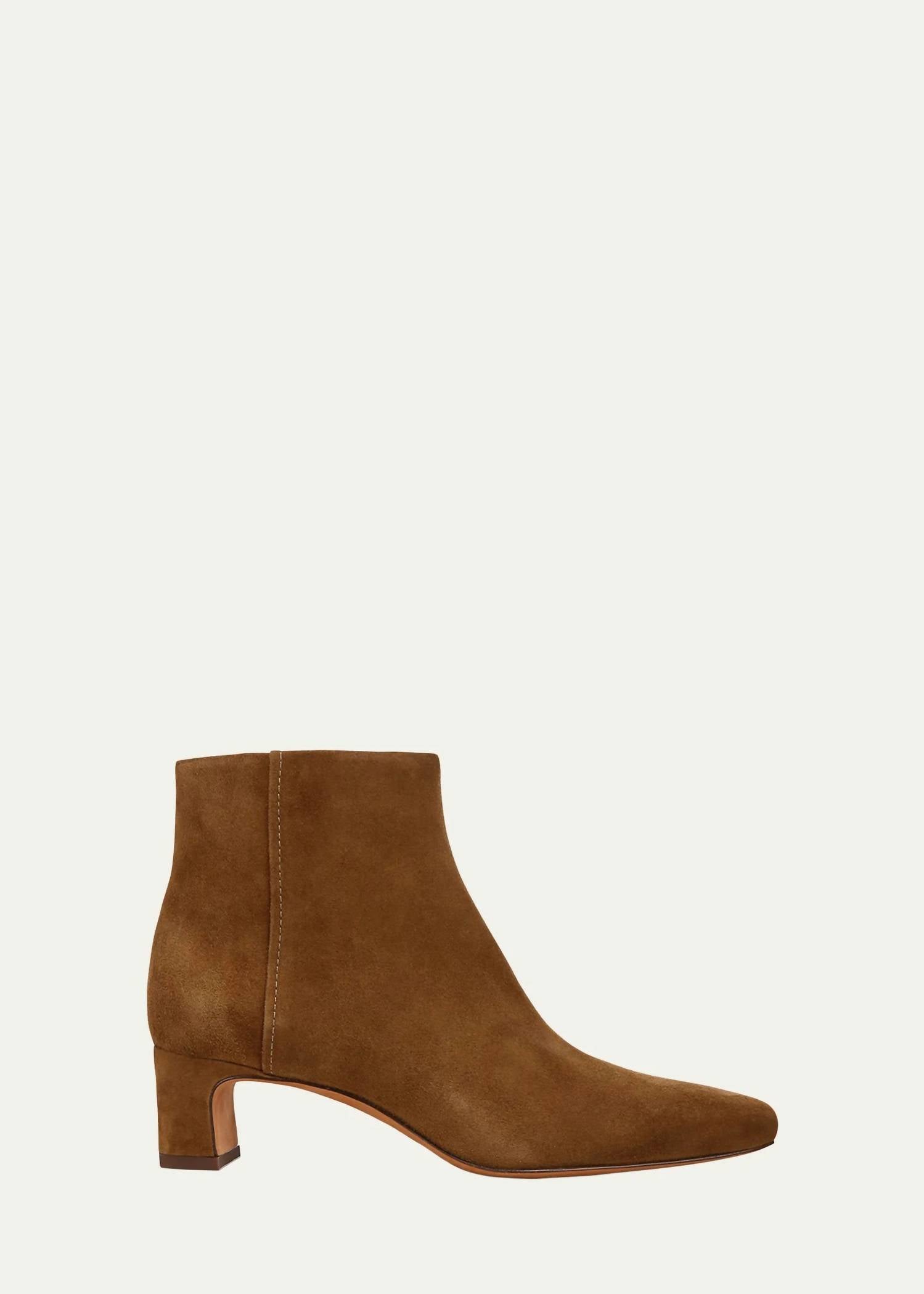 Ботинки Silvana Suede Zip Boot в цвете Elmwood Brown Vince