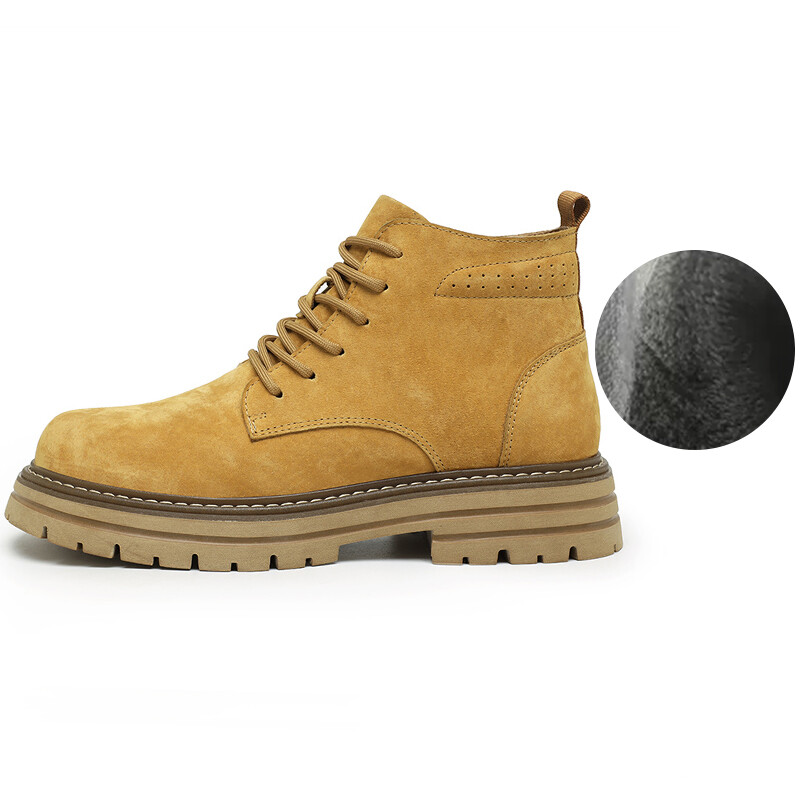 

Мужские ботинки Cahhrrn X Martin Boot Men Beige Weishibangwei