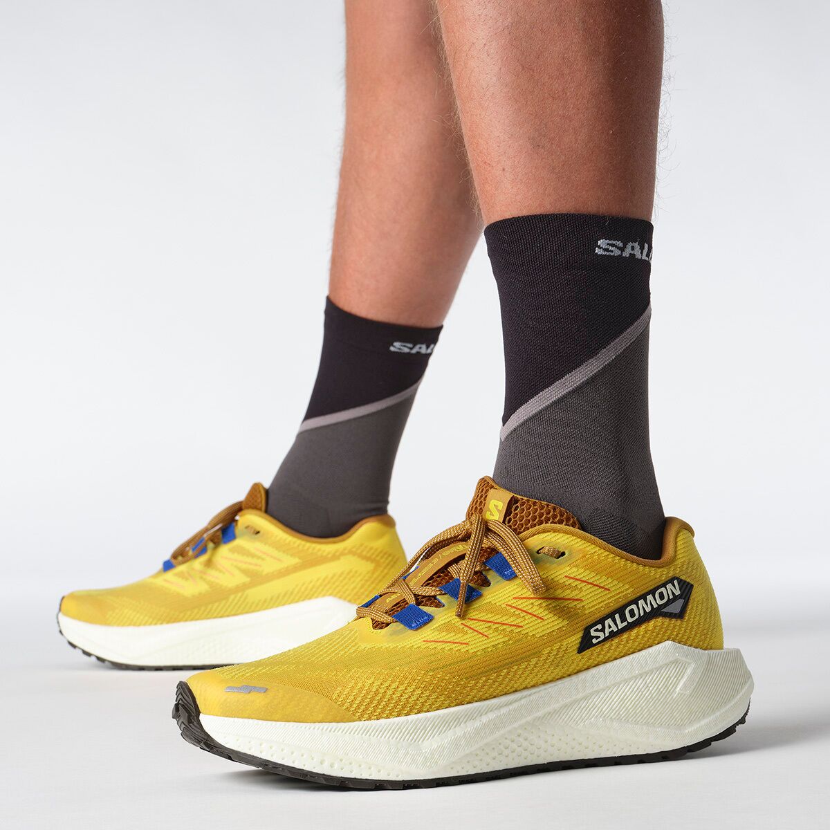 Беговые кроссовки Aero Blaze 3 GRVL Salomon, мультиколор — фото 3