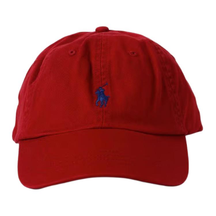 

Polo Ralph Lauren Хлопковая бейсболка унисекс тёмно-красная, Dark Red