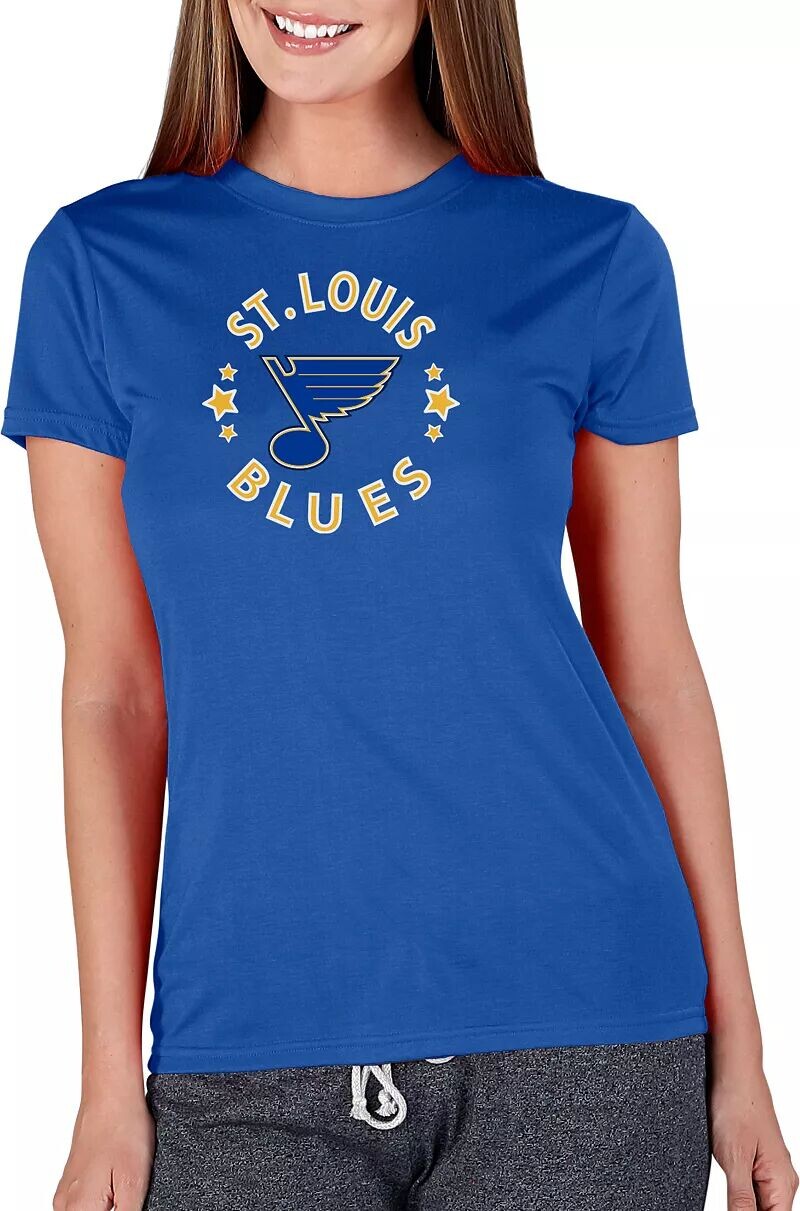 

Женская футболка Concepts Sport St. Louis Blues Gable Royal
