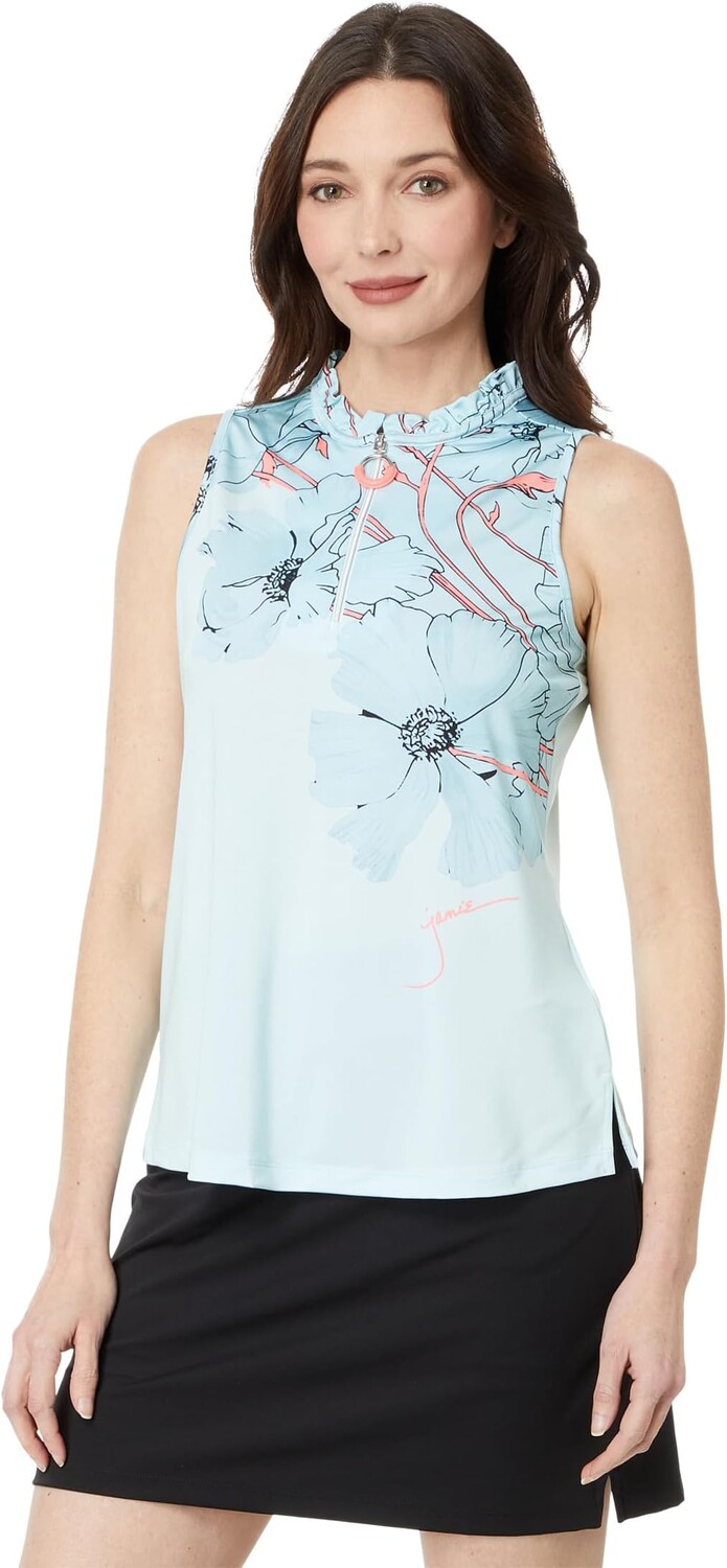 

Топ Jamie Sadock Blooms Sleeveless Top, цвет Heavenly