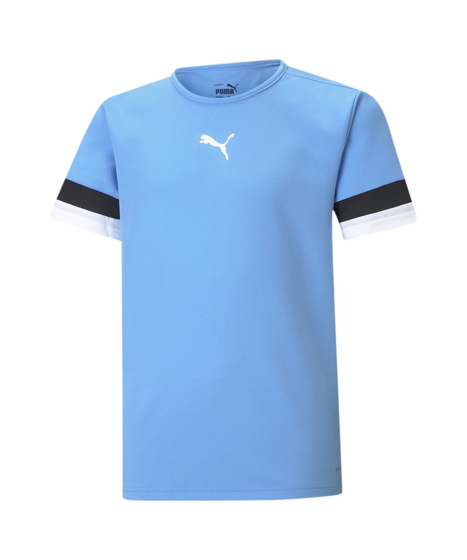 Детская футбольная игровая футболка TEAMRISE JR 120-160 см PUMA, Team Light Blue