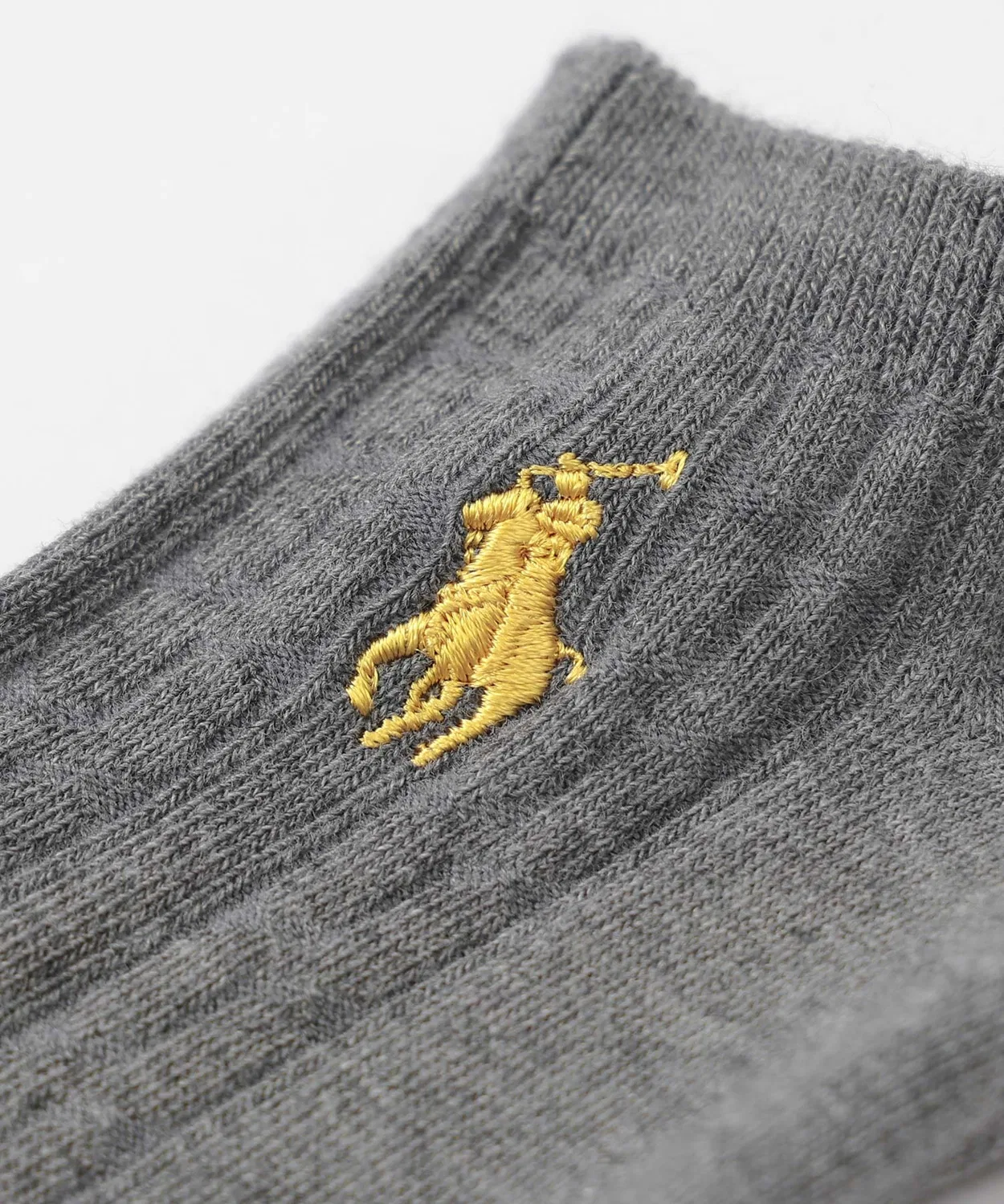 Носки повседневные POLO RALPH LAUREN из органического хлопка, короткие, жёлтые — фото 2