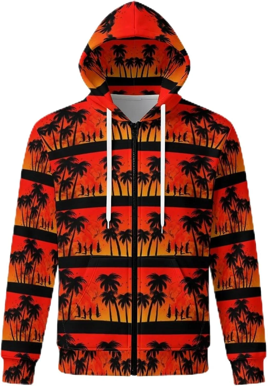 

Толстовка с капюшоном на молнии и карманом для мужчин и женщин IYLYHSHF