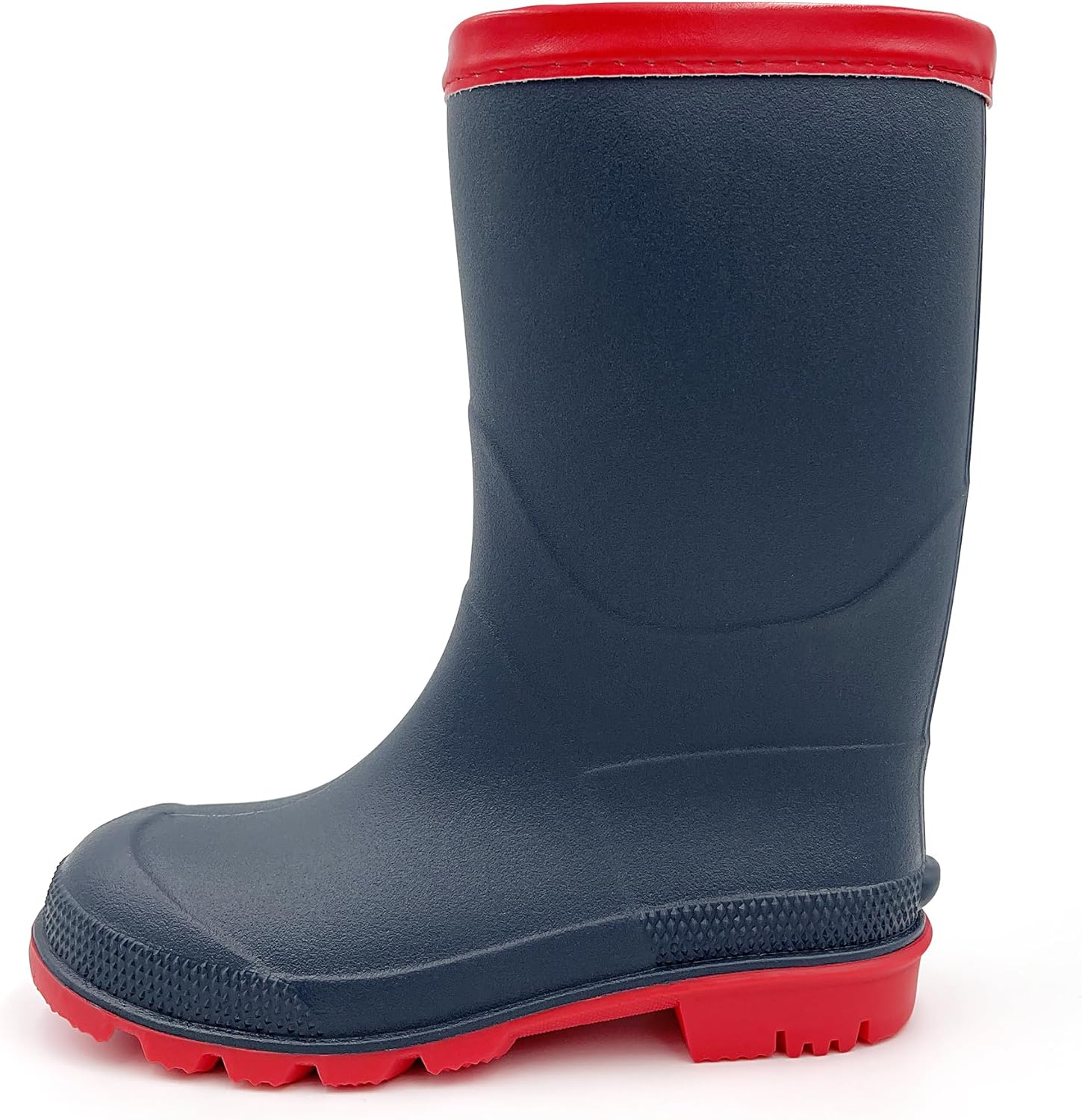 Детские резиновые сапоги Amoji Kids Rain Shoes (маленький/большой ребенок), темно-синий — фото 2